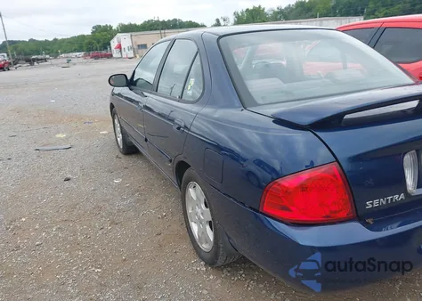 2006 Nissan Sentra 1.8S из США, поврежденный, VIN 3N1CB51D76L616685